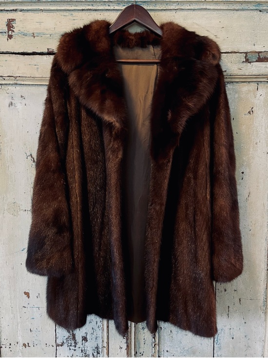 Holt Renfrew Jackets & Blazers - Real Mink Fur Coat – Vintage Luxury + Holt Renfrew Garment Bag